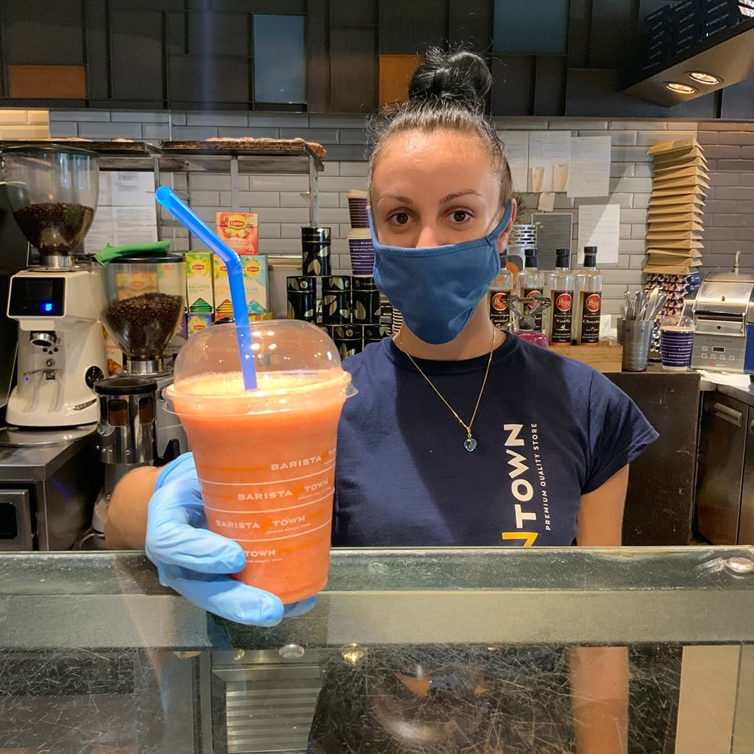 Fresh orange juice